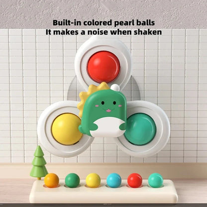 Stick-&-Spin Suction-Cup Toy Set