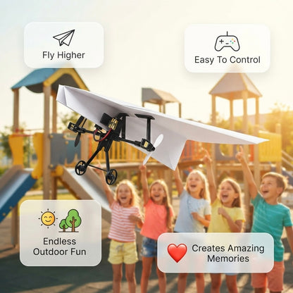 SkyGlider RC Paper Airplane