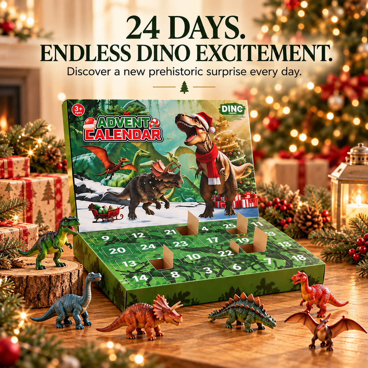 Dinosaur Advent Calendar