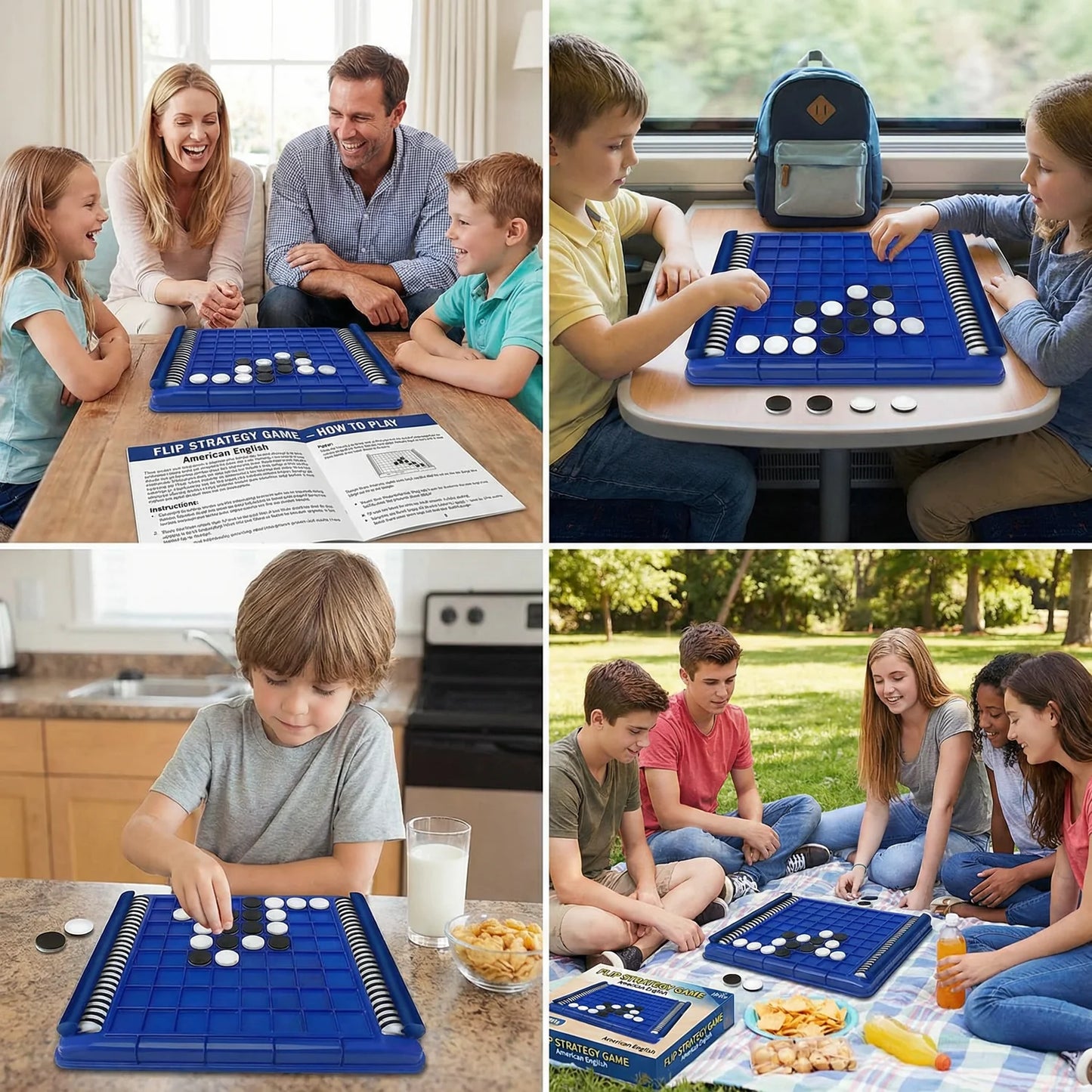 Flip Strategy Logic-Game