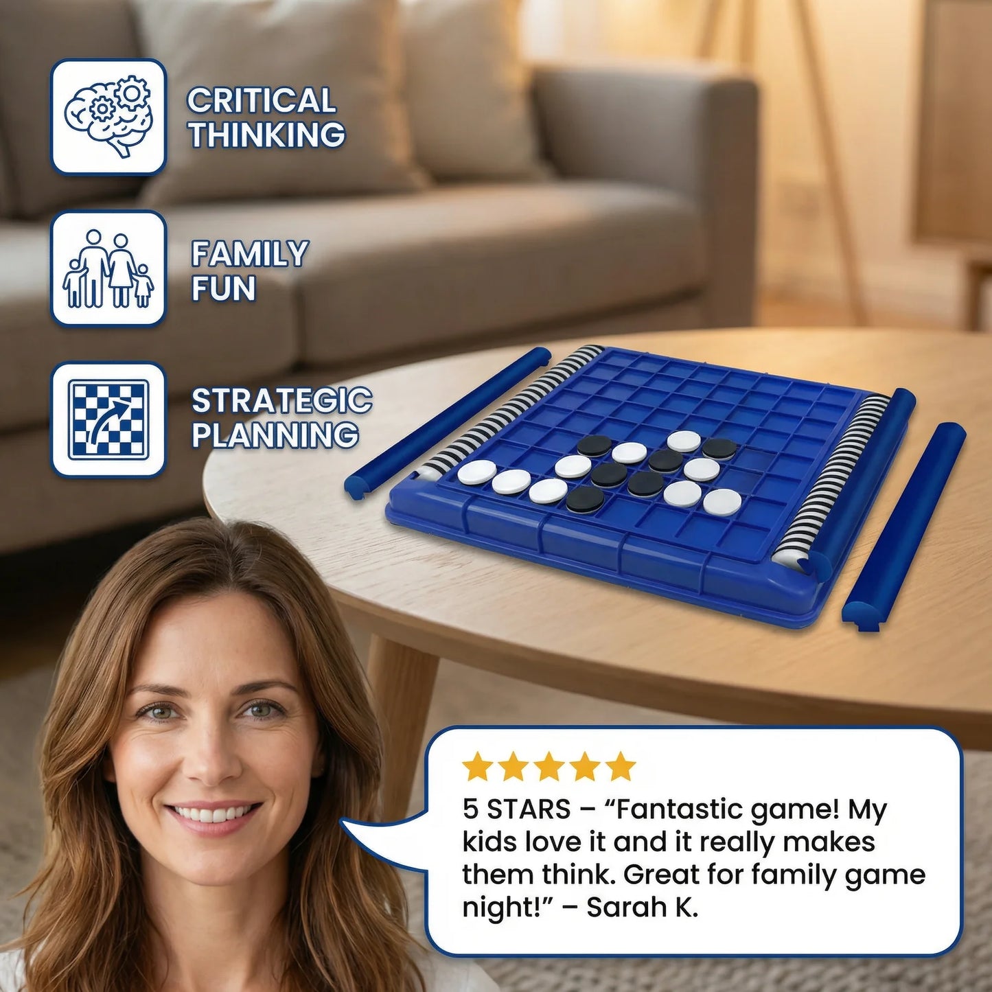 Flip Strategy Logic-Game