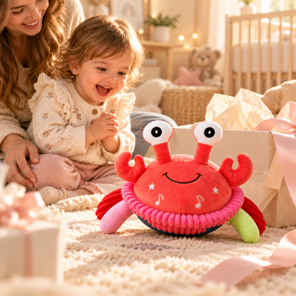Interactive Dancing Crab Toy