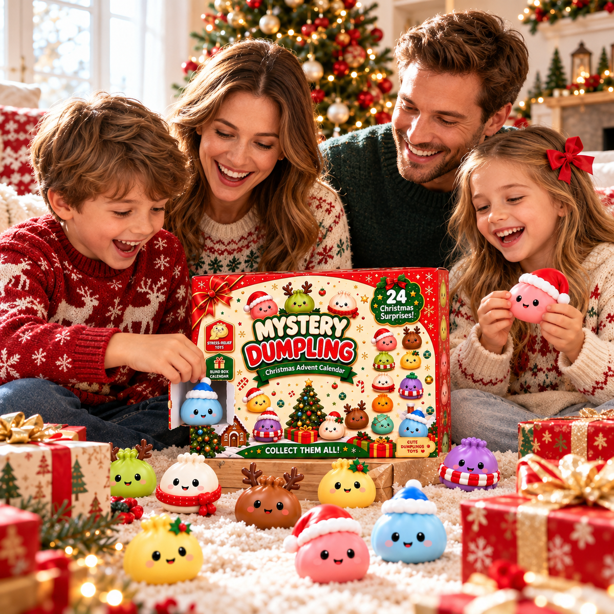Christmas Squishy Advent Calendar
