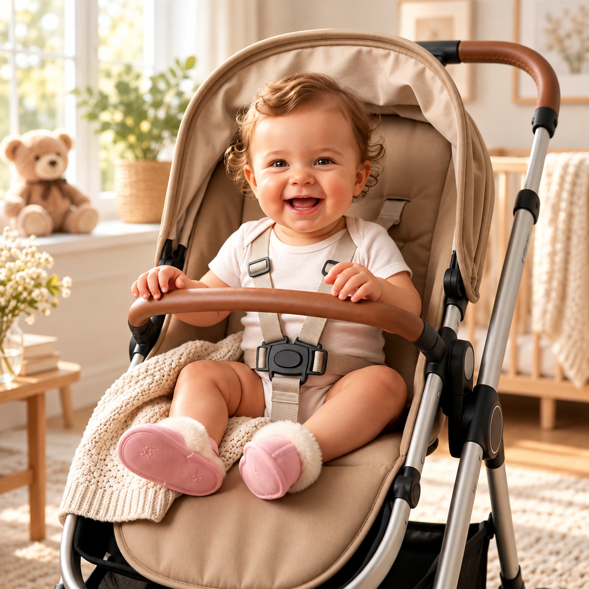 Fluffy Baby & Toddler Slippers
