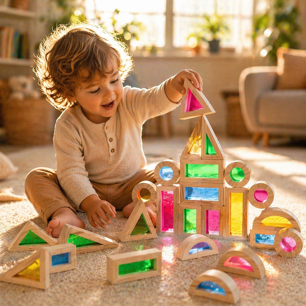 Montessori Light Blocks