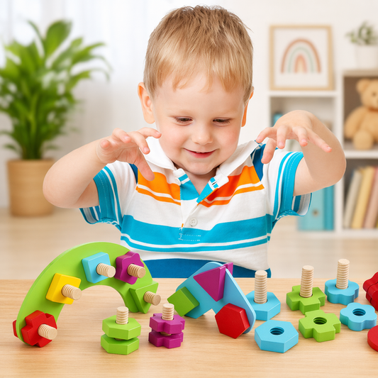 Montessori Twist & Build Set