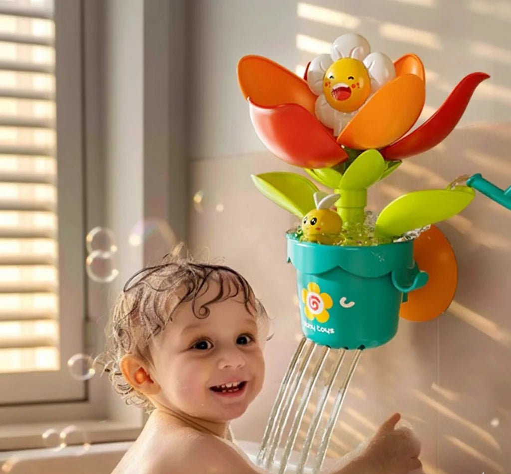 Flower Fun Bath Toy with Watering Can