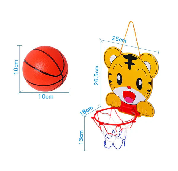 Cute Animal Basketball Set
