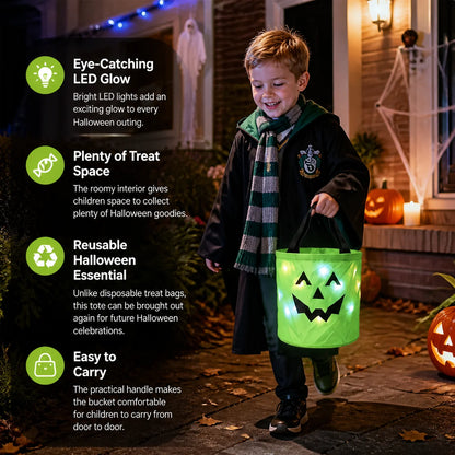 Light-Up Halloween Treat Bag