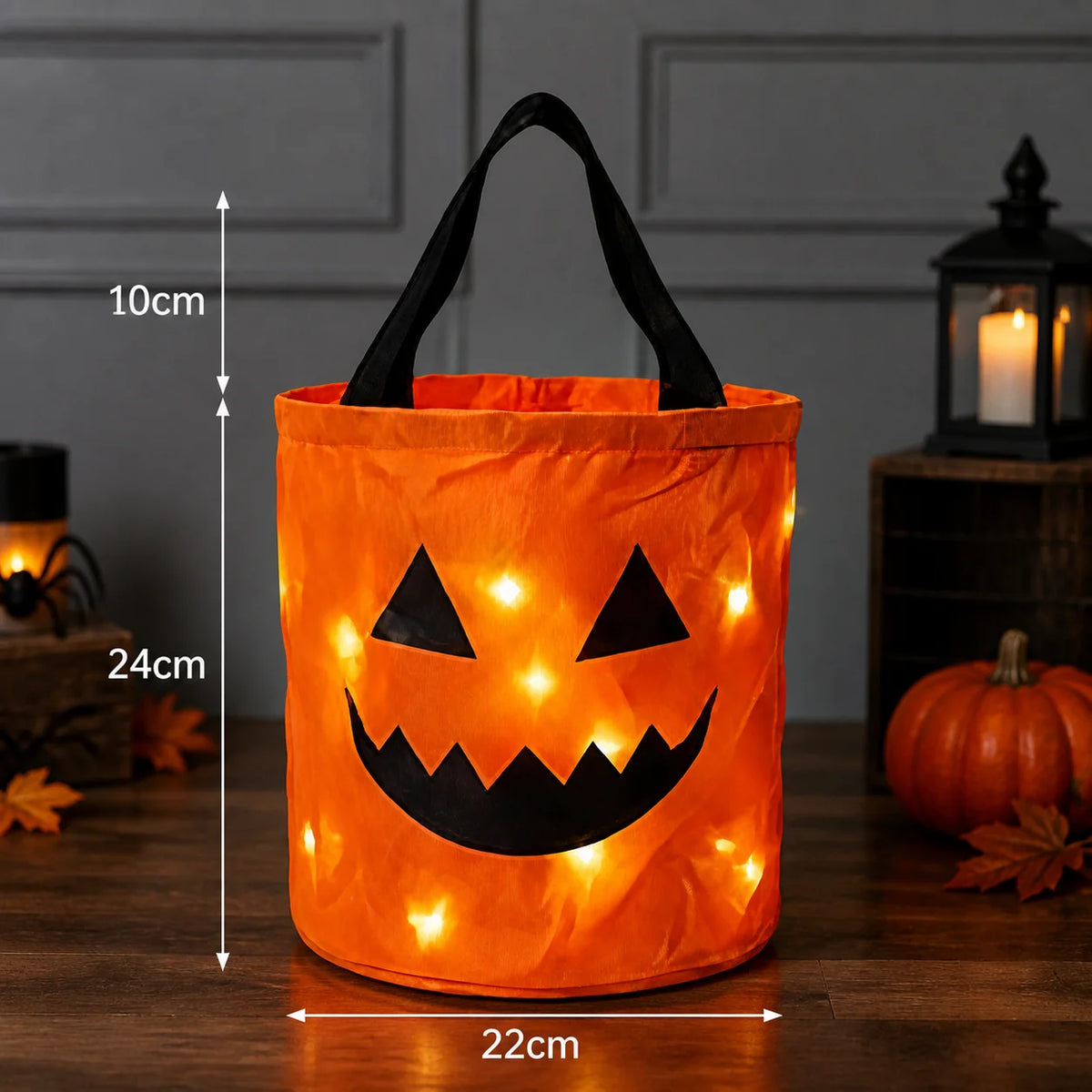 Light-Up Halloween Treat Bag