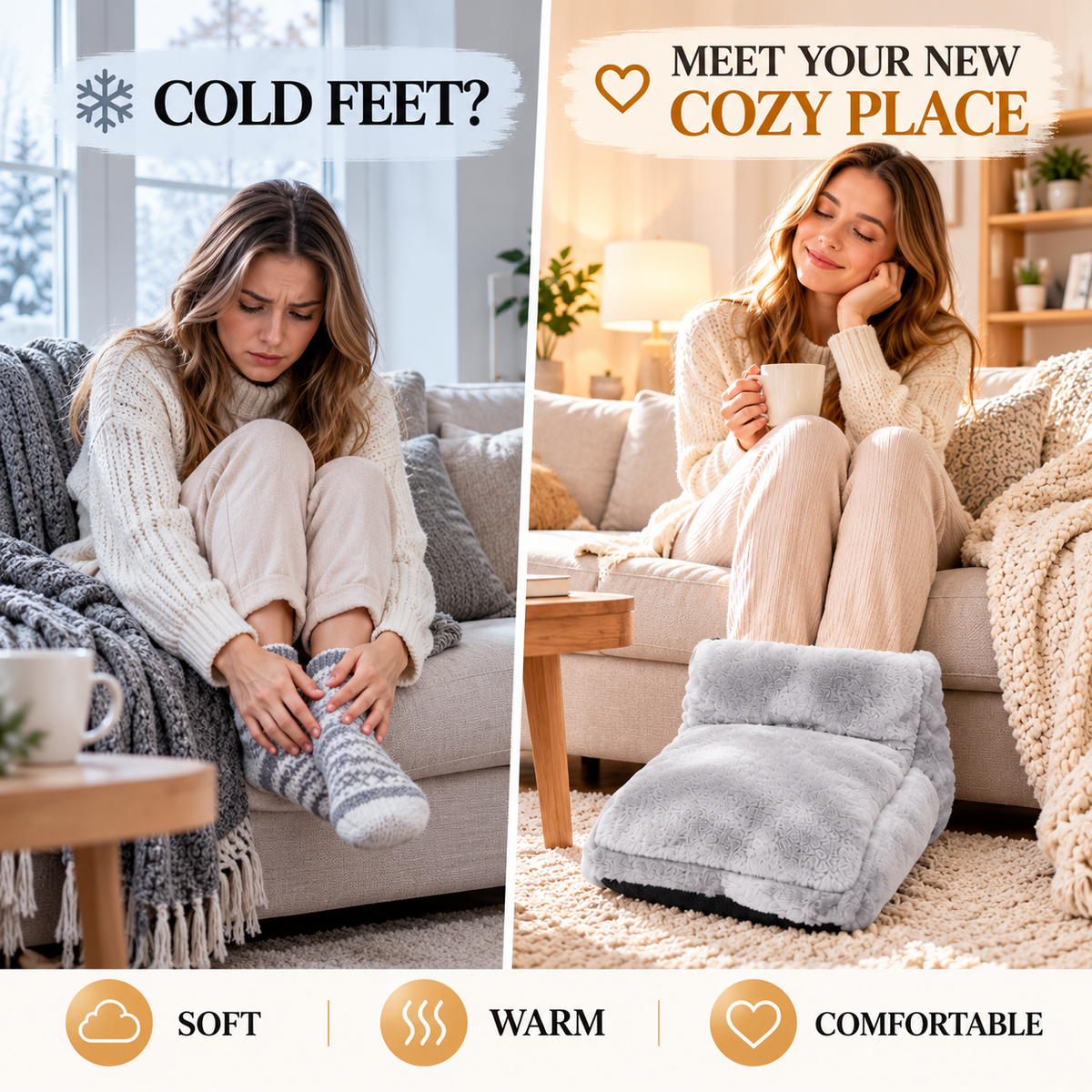 CozyStep Heated Foot Warmer