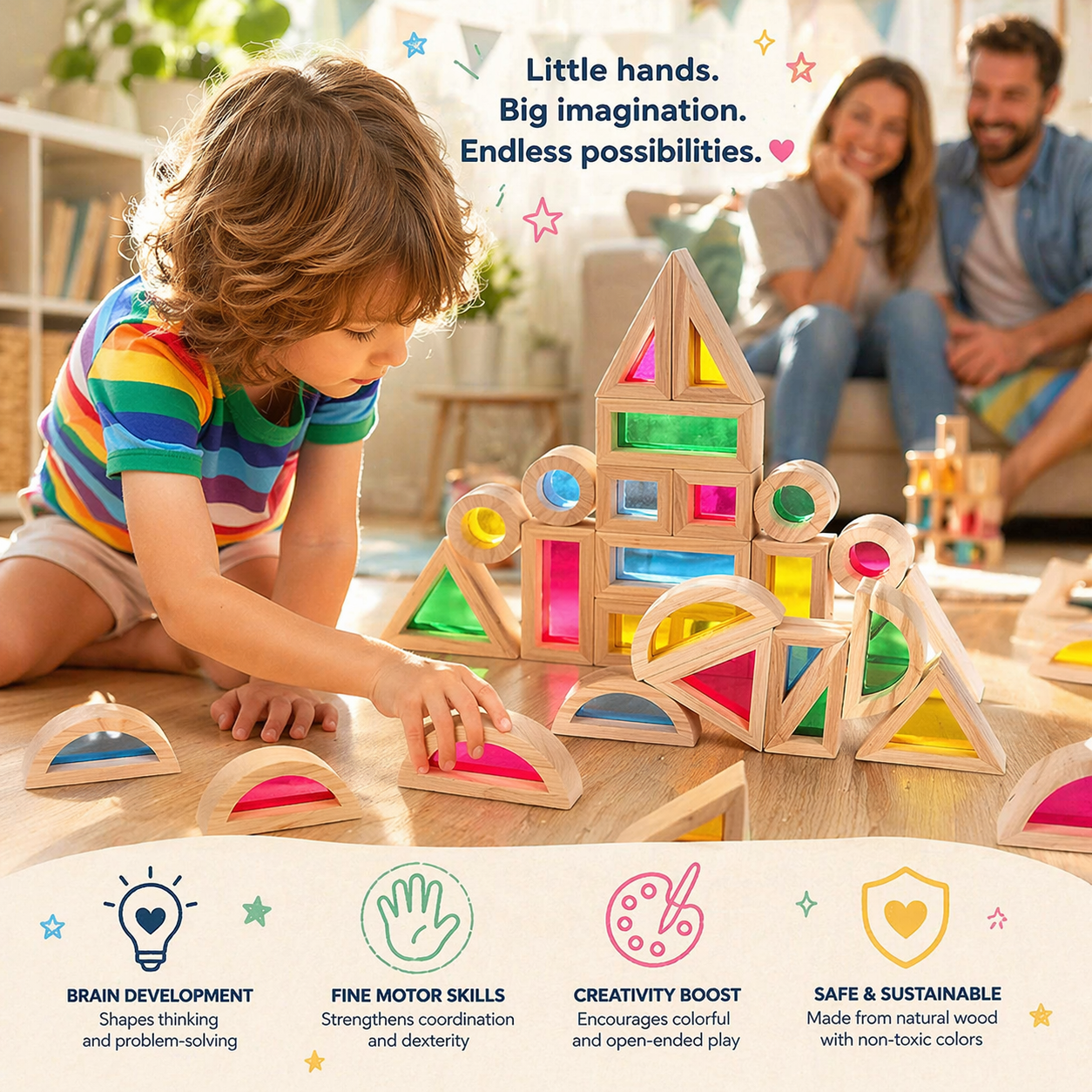 Montessori Light Blocks