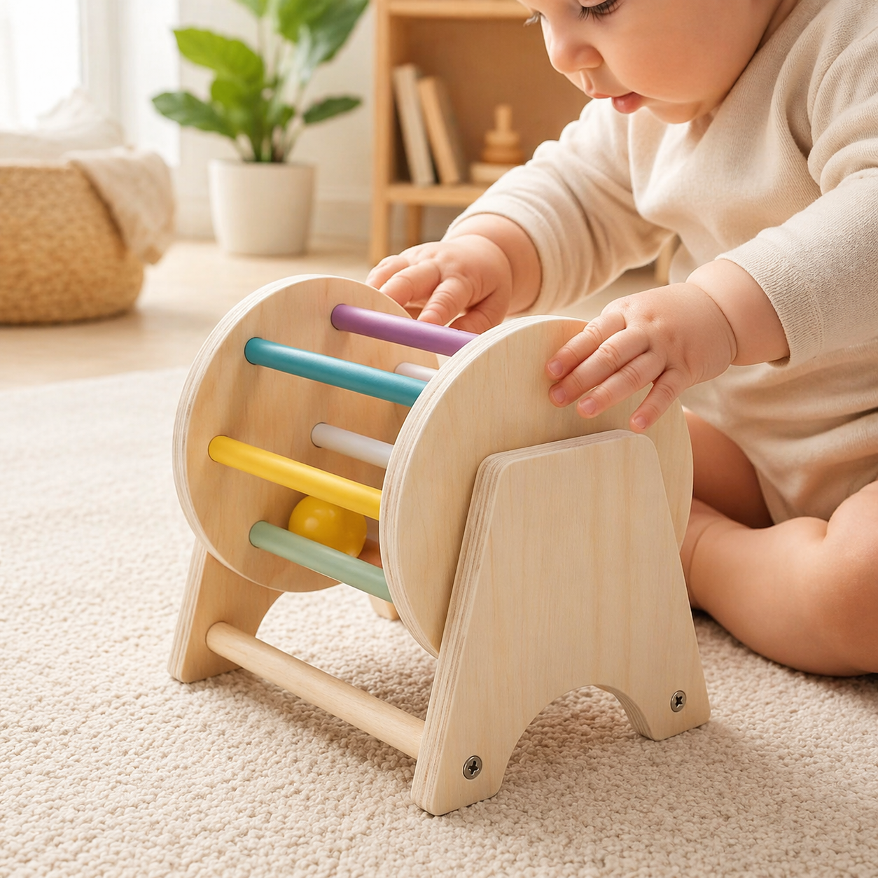 Montessori Rolling Play Box