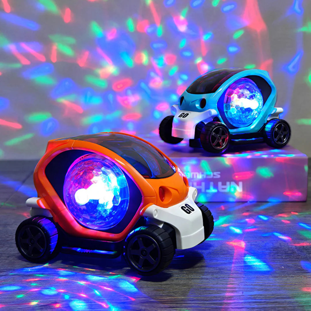 Light-Up 360° Music Stunt Car