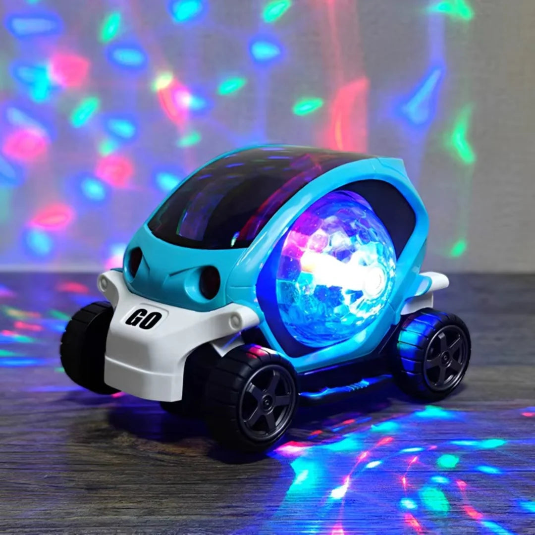 Light-Up 360° Music Stunt Car