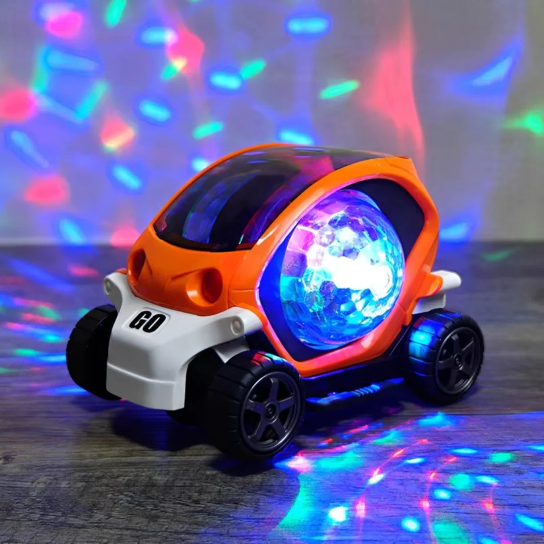 Light-Up 360° Music Stunt Car
