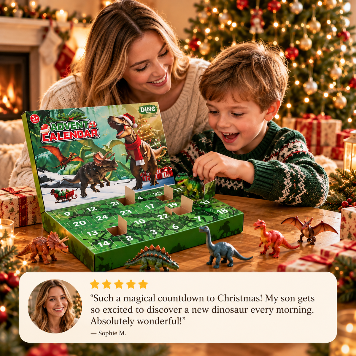 Dinosaur Advent Calendar