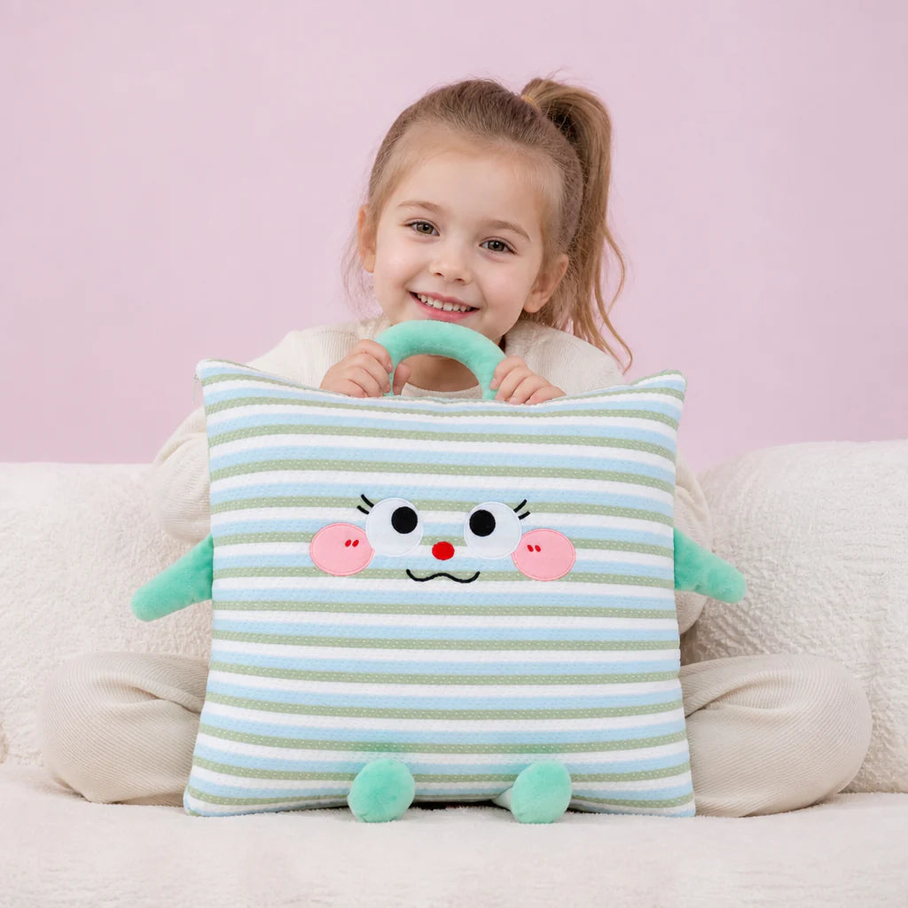 SnuggleNest 2-in-1 Blanket Pillow