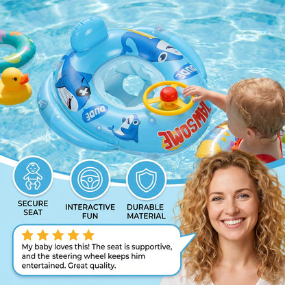 SharkSplash Baby Swim Ring