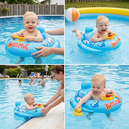 SharkSplash Baby Swim Ring