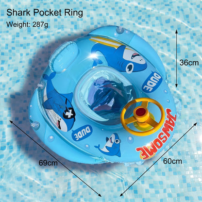 SharkSplash Baby Swim Ring