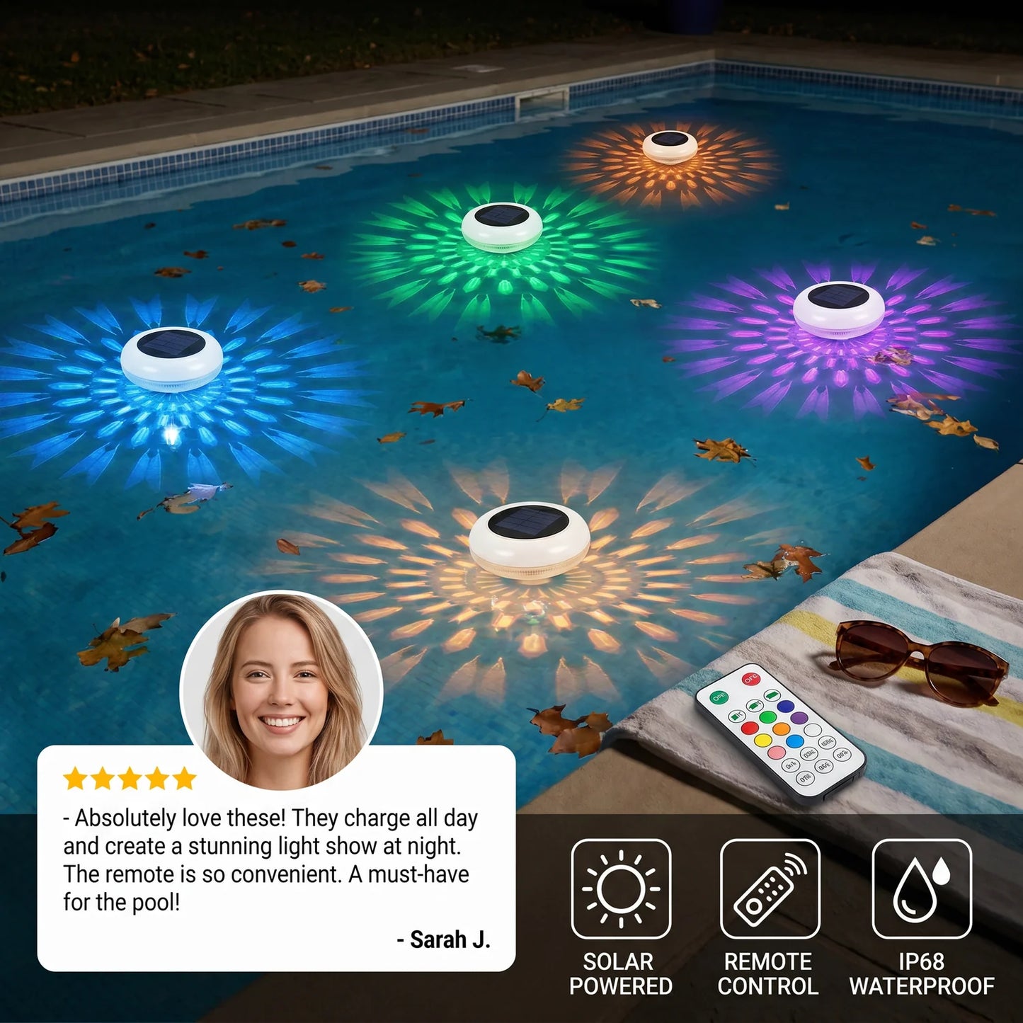 LumaFloat Pool Lights