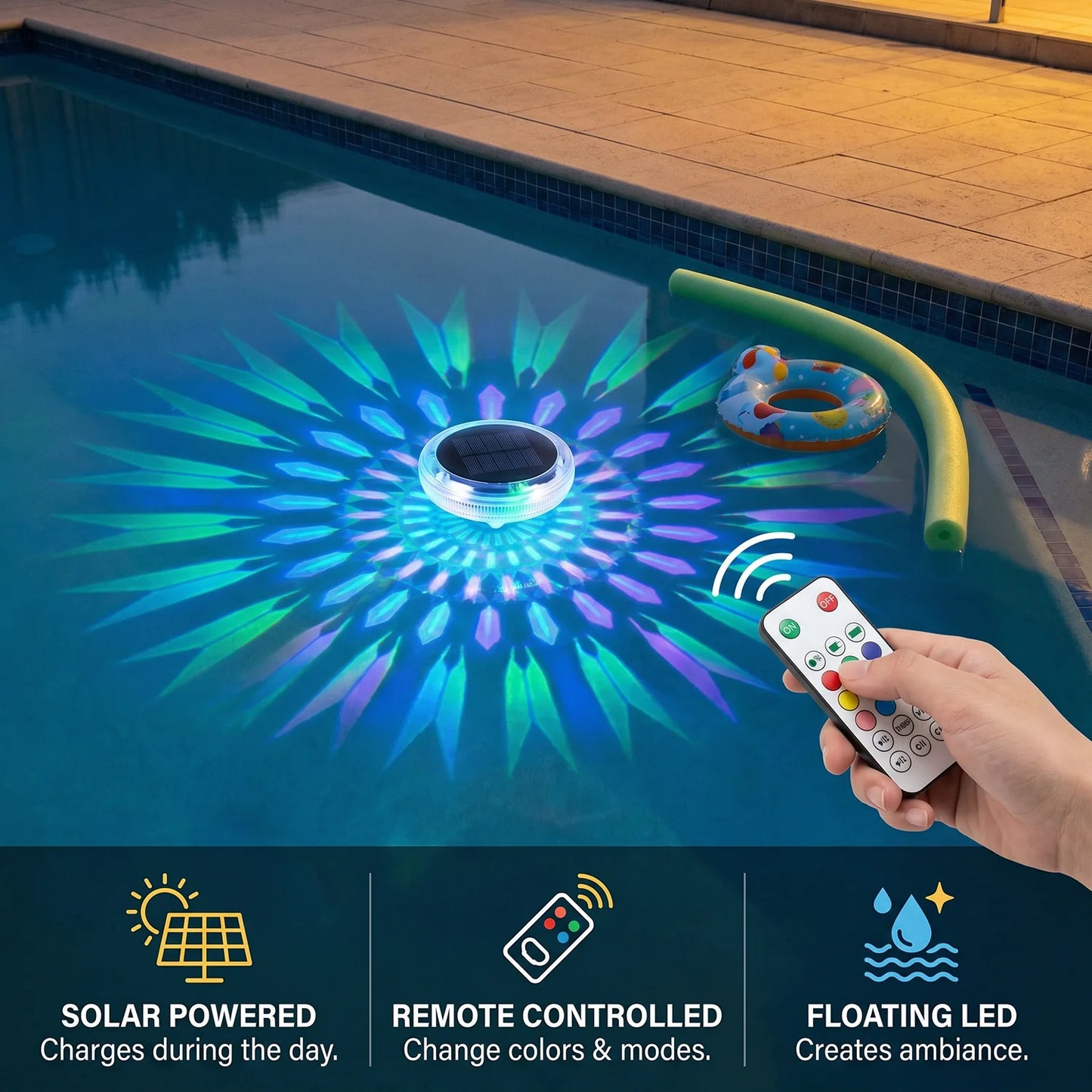 LumaFloat Pool Lights