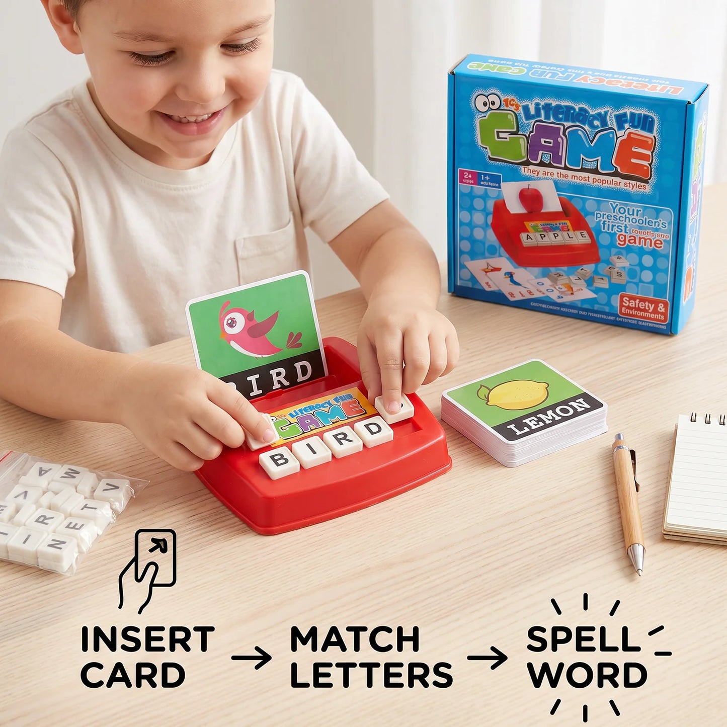 Picture Word Spelling Game