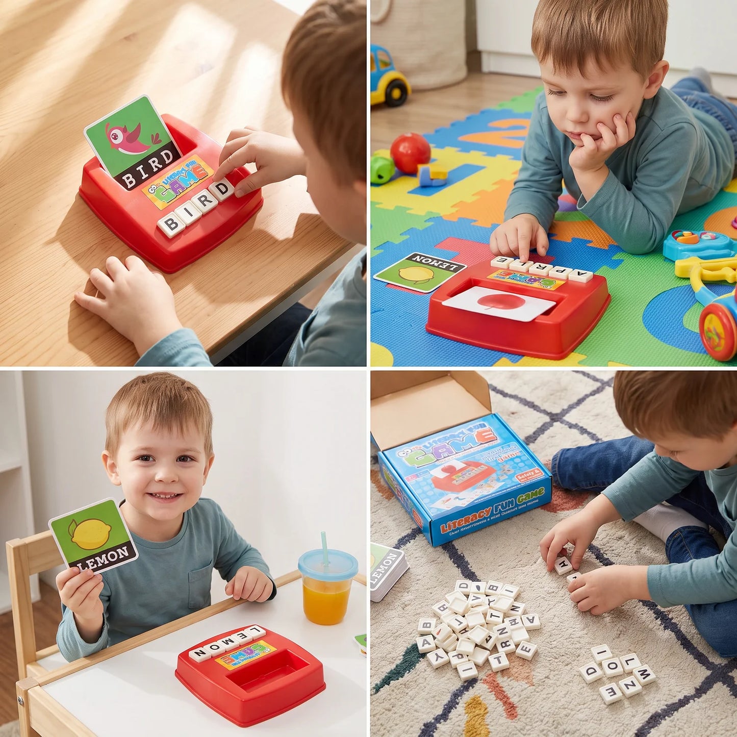 Picture Word Spelling Game