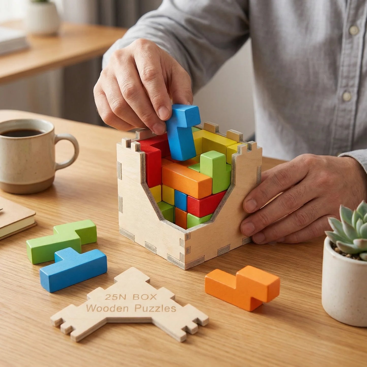 Logic-Cube 3D Puzzle