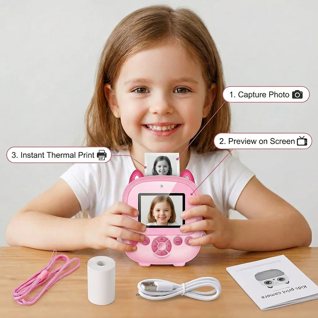 SnapPrint Kids Camera