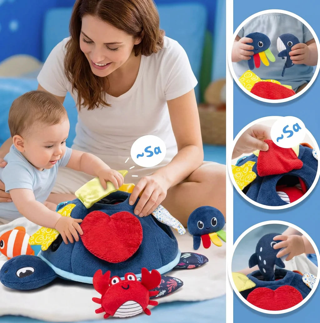 Montessori Turtle Activity Toy