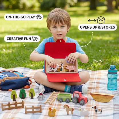 Montessori Farm Set