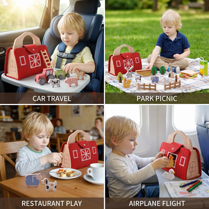 Montessori Farm Set