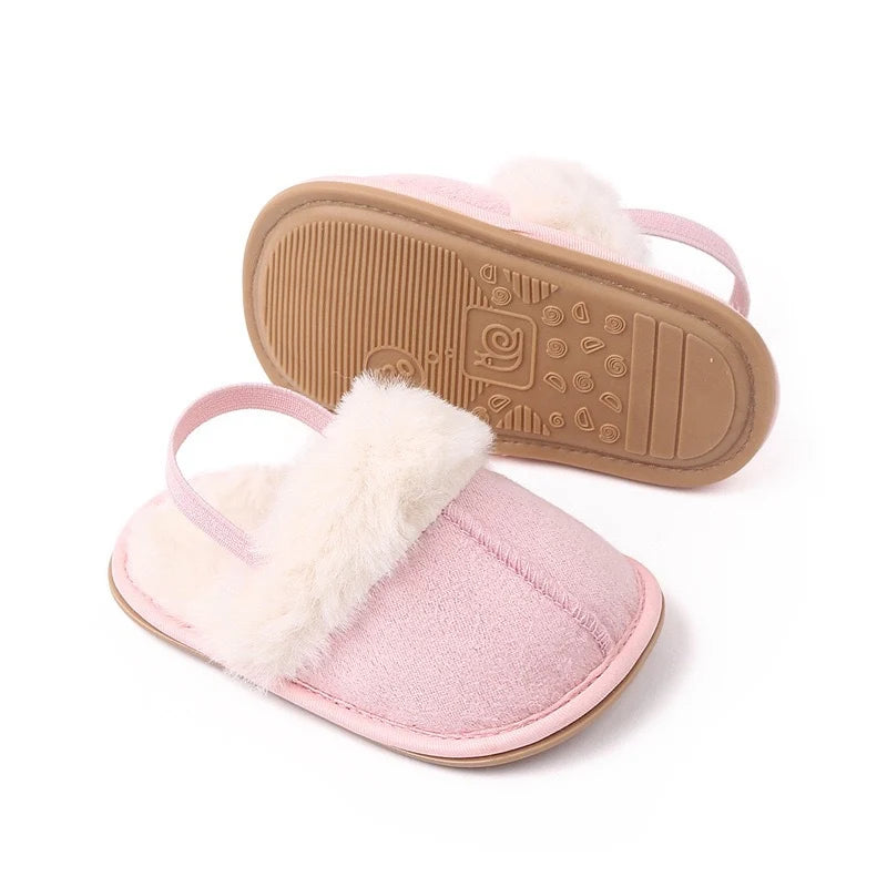 Fluffy Baby & Toddler Slippers