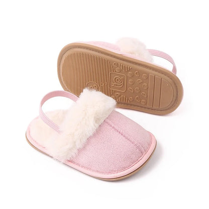 Fluffy Baby & Toddler Slippers