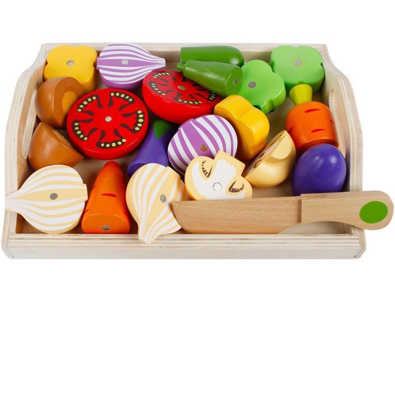 LittleChef Montessori Wooden Play Kitchen Set
