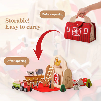 Montessori Farm Set