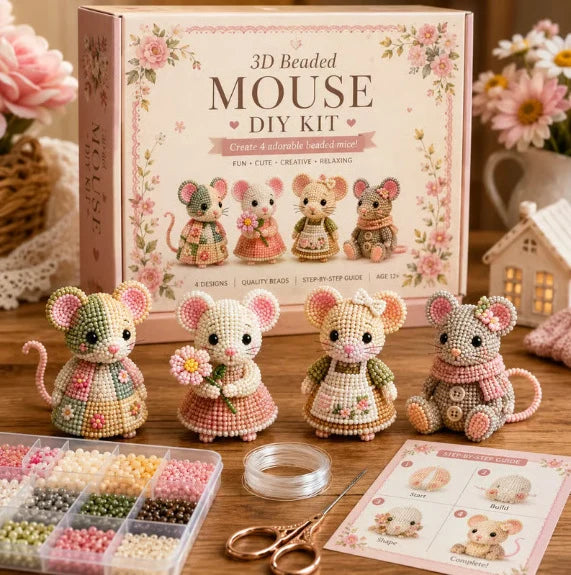 3D Bead Animal Craft Kit