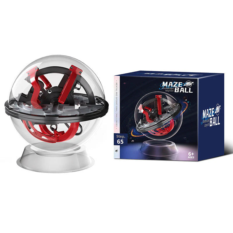 3D Ball Maze Wheel