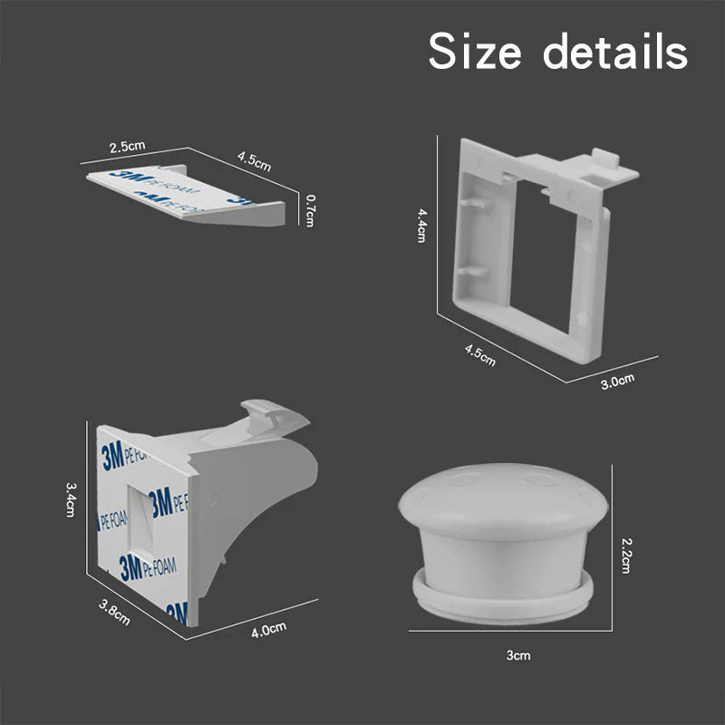 SecureLock Magnetic Child-Proof Cabinet & Door Lock Set