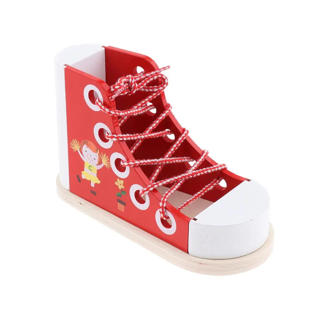 Montessori Shoe Lacing Toy