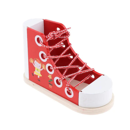 Montessori Shoe Lacing Toy
