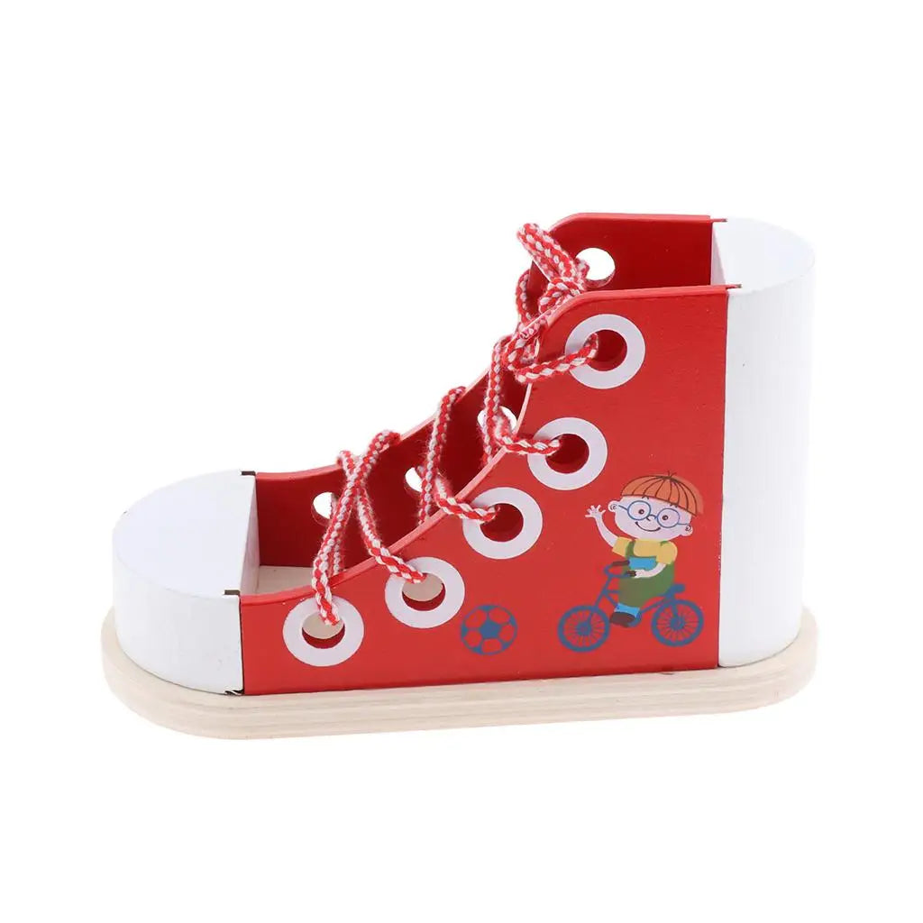 Montessori Shoe Lacing Toy