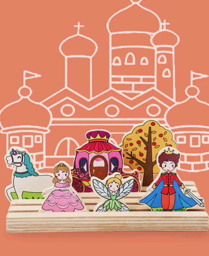 RoyalQuest Wooden Princess Castle Puzzle