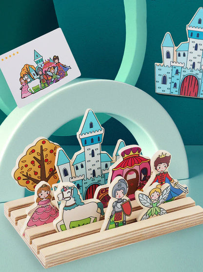 RoyalQuest Wooden Princess Castle Puzzle