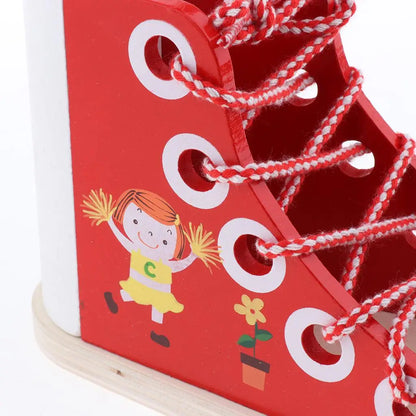 Montessori Shoe Lacing Toy
