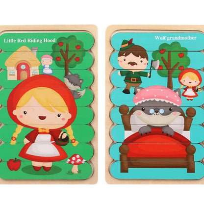PuzzlePlay Montessori Wooden Puzzle