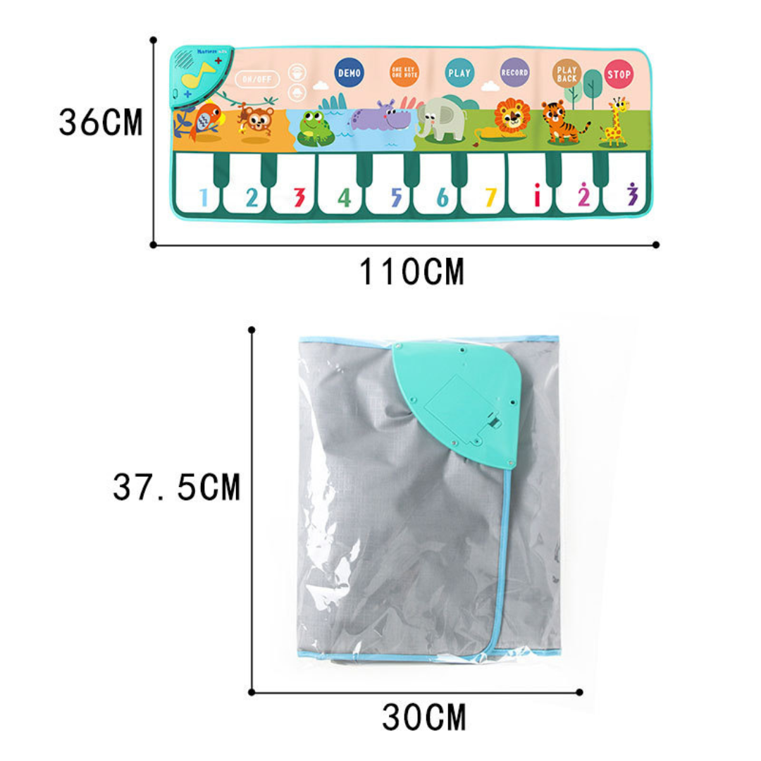MelodySteps Musical Piano Play Mat