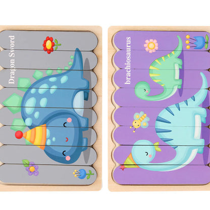 PuzzlePlay Montessori Wooden Puzzle